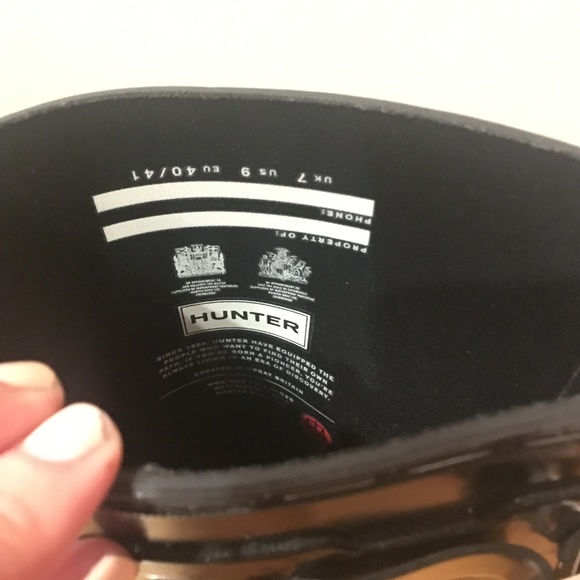 Hunter Original Tall Waterproof Rain Boot (Women) - Picture 3 of 4